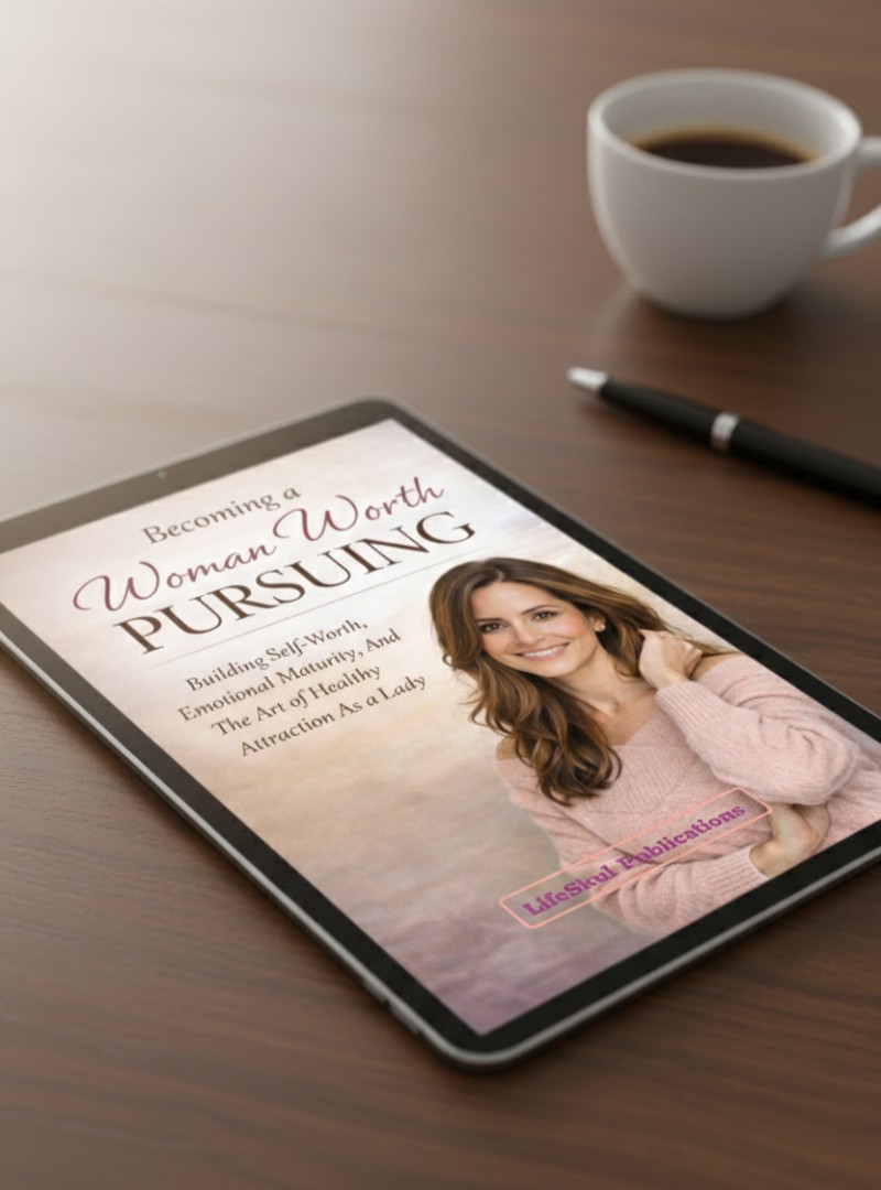 BECOMING A WOMAN WORTH PURSUING: Build Self-worth, Emotional Maturity, And The Art of Healthy Attraction
