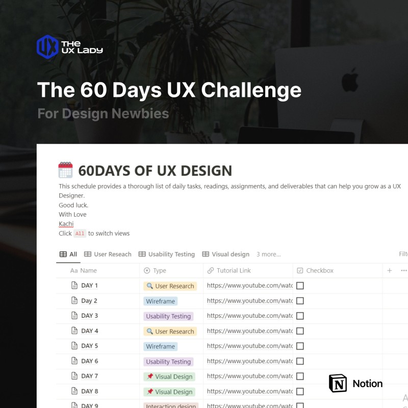60 Days of UX For Design Newbies