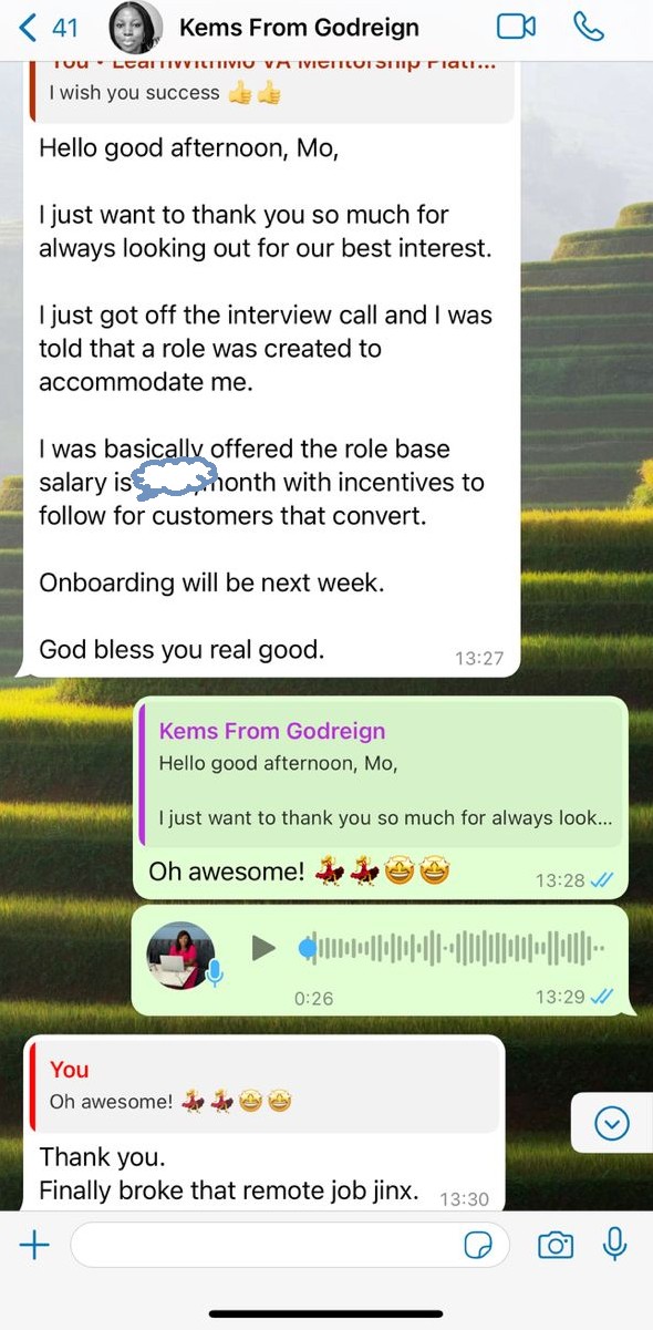 Customer review 14