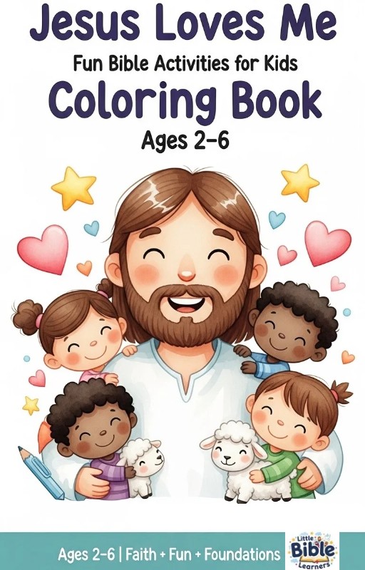 Jesus Loves me - Coloring book