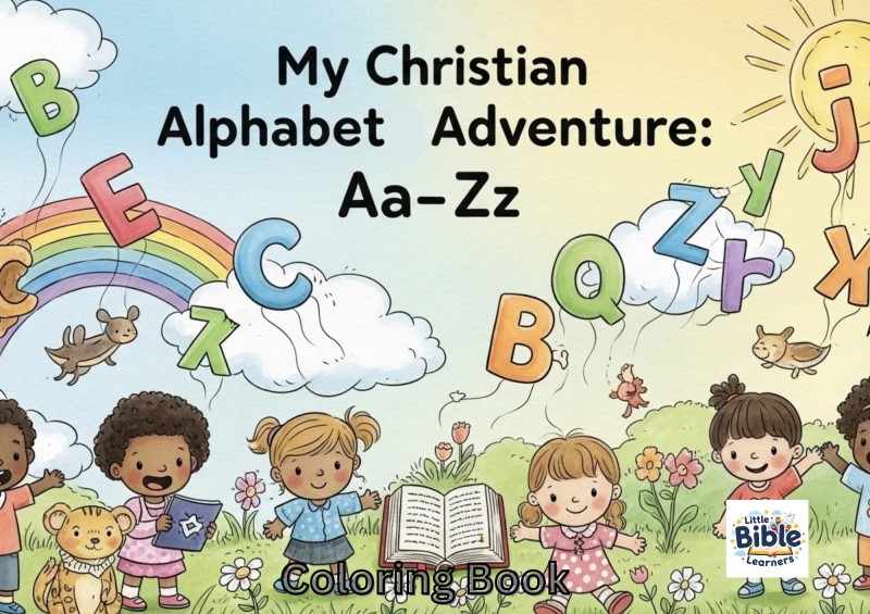 My Christian Alphabet Adventure Coloring Book
