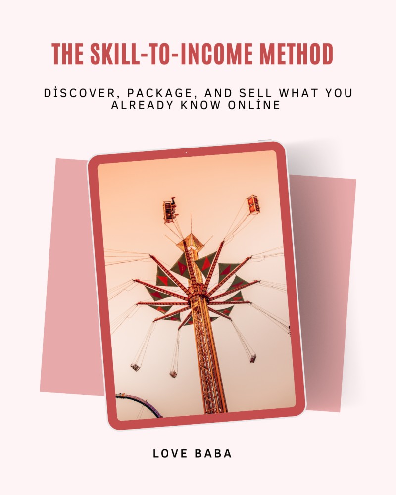 THE SKILL-TO-INCOME METHOD
