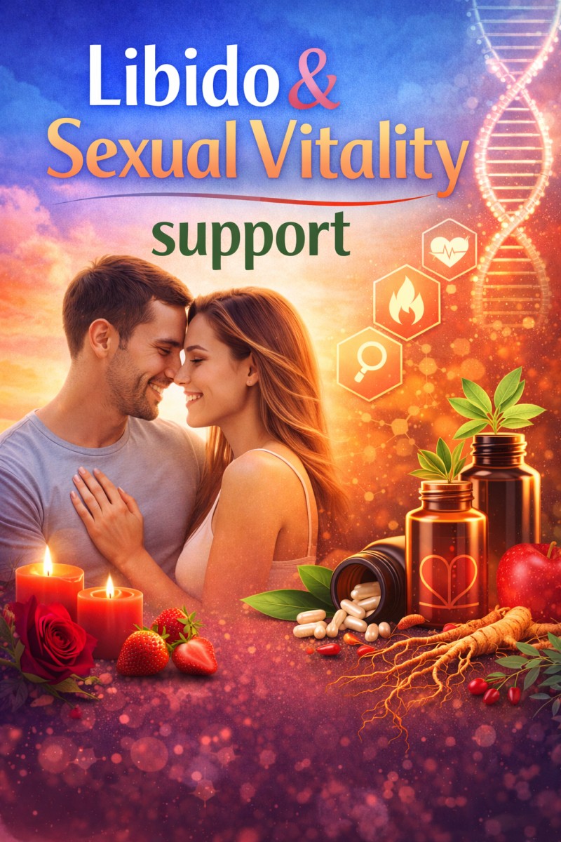 LIBIDO & SEXUAL VITALITY SUPPORT