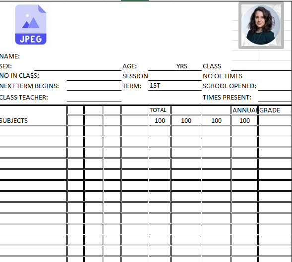 NEW AUTOMATED SCORE SHEET AND REPORT SHEET TEMPLATE (3 TERMS COMBINED)