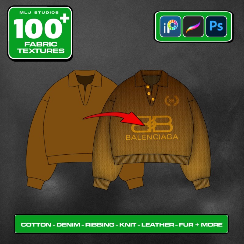 Fabrics Texture Pack (100+)