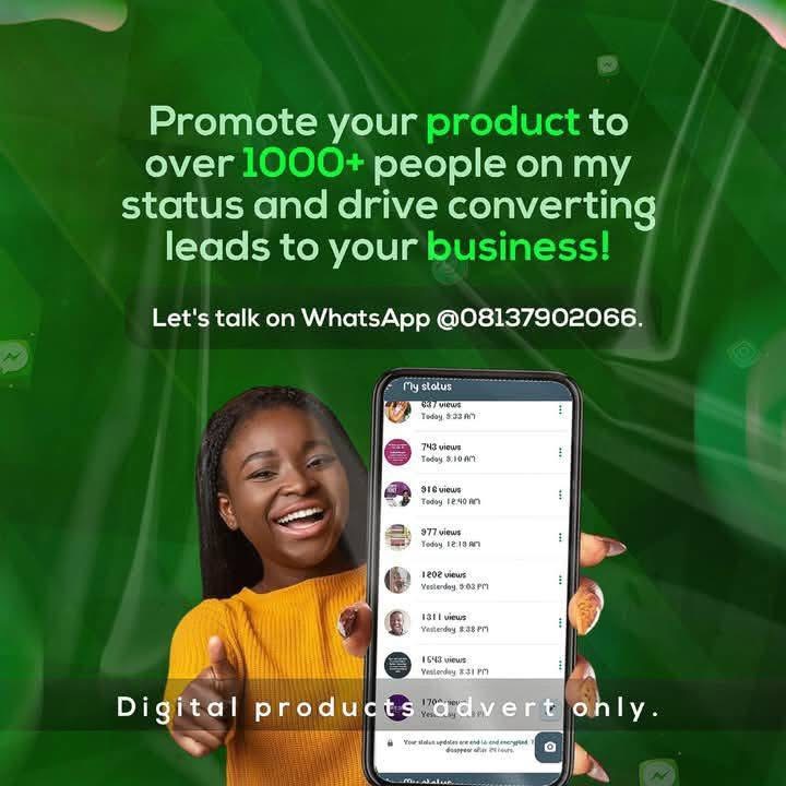 WhatsApp Advert Service