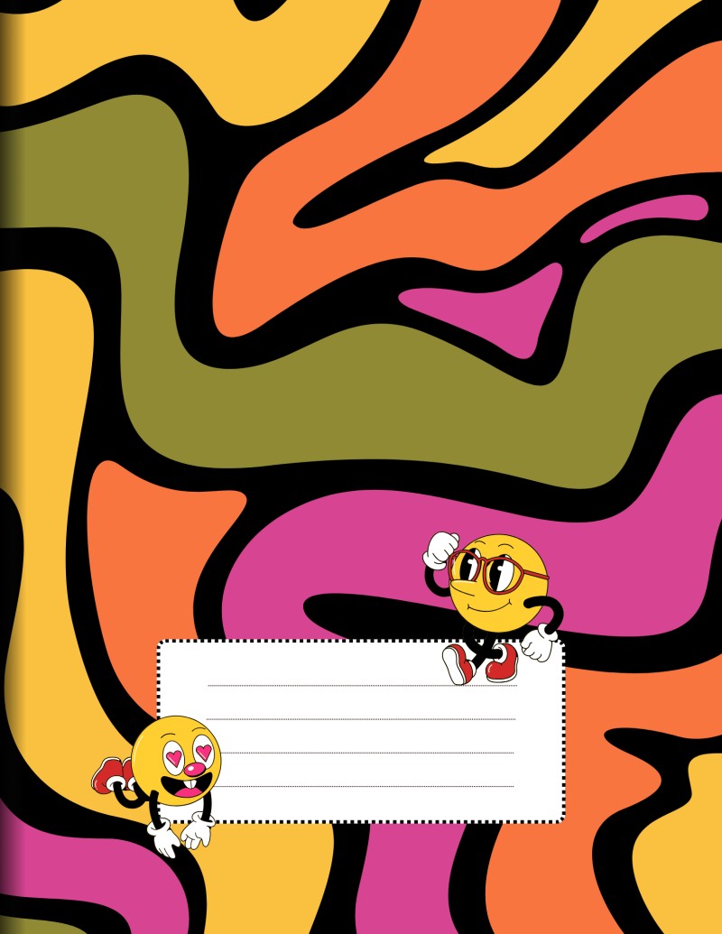 Smiley Face Notebook Design