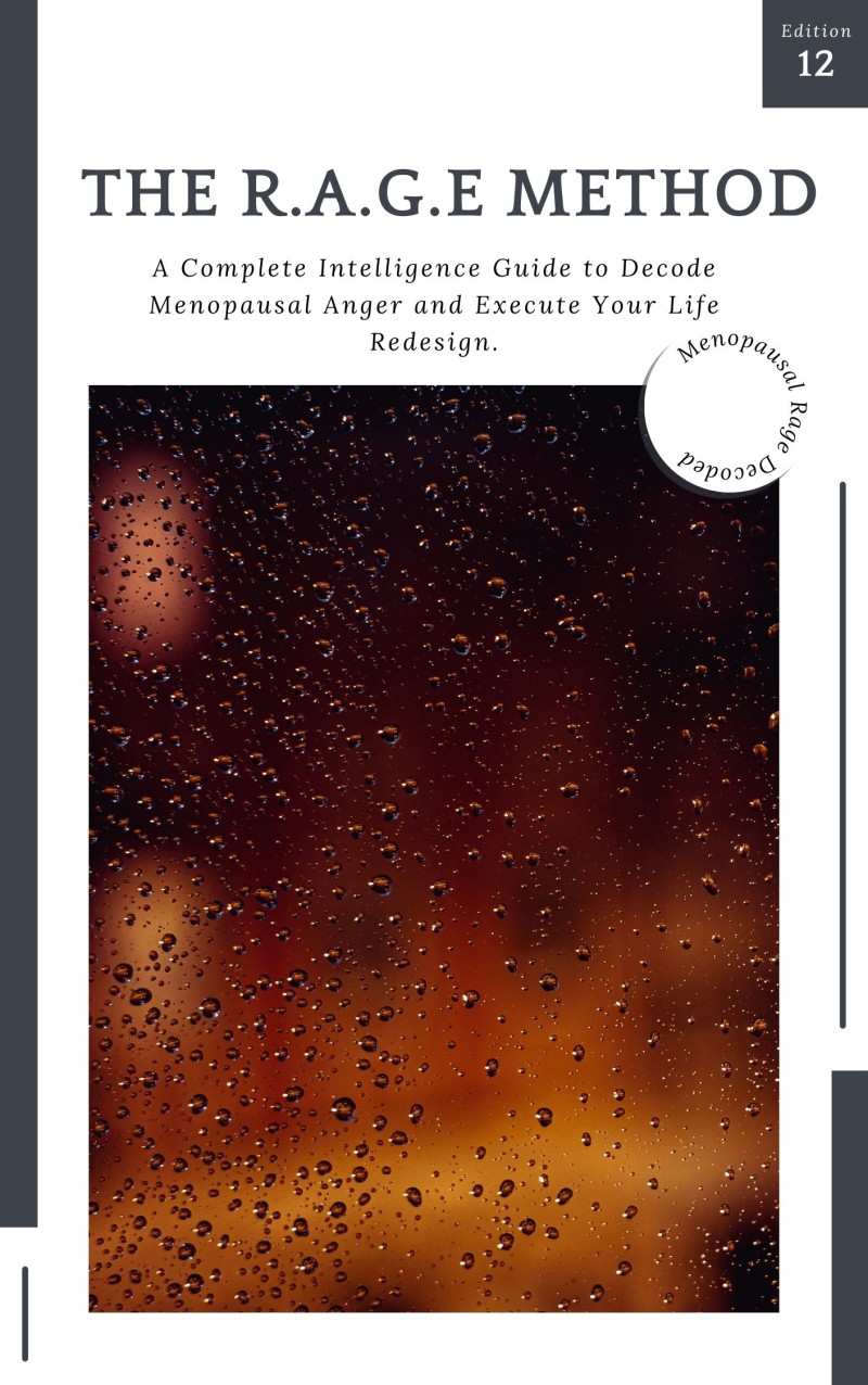 A Complete Intelligence Guide to Decode Menopausal Anger and Execute Your Life Redesign
