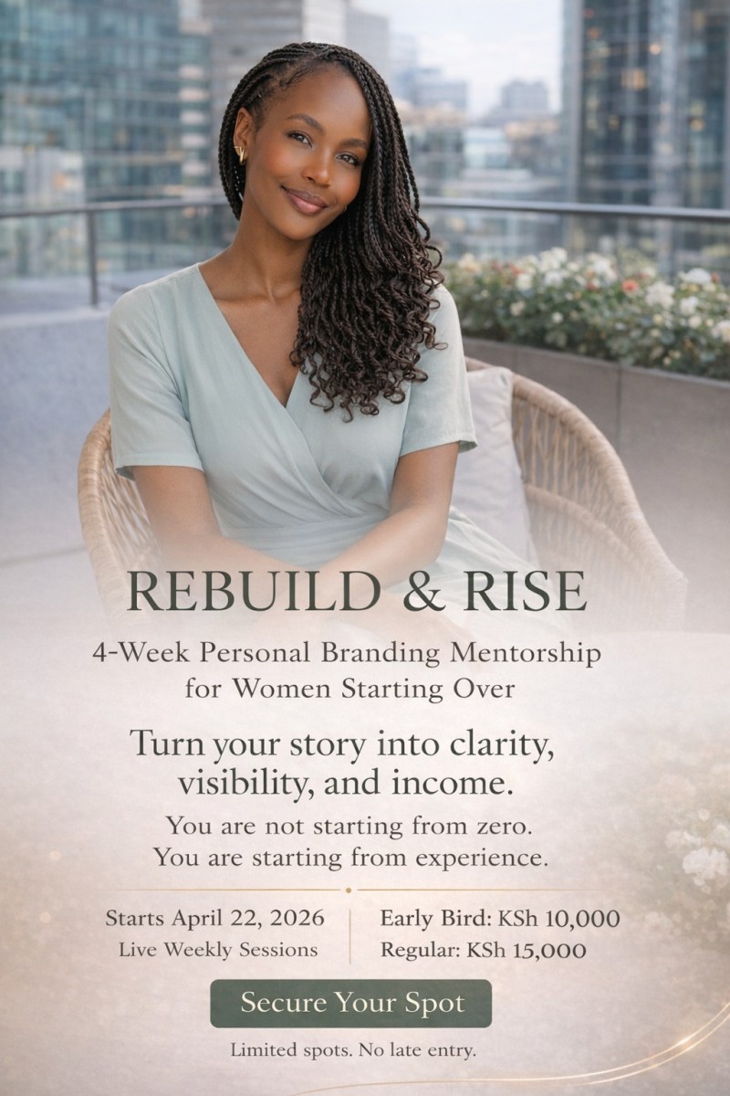 REBUILD & RISE 4-Week Guided Mentorship for Women Starting Over