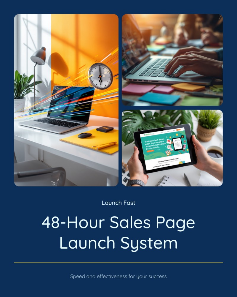 48-Hour Sales Page Launch System