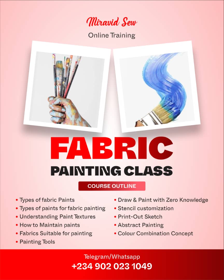 FABRIC PAINTING (Video Course)