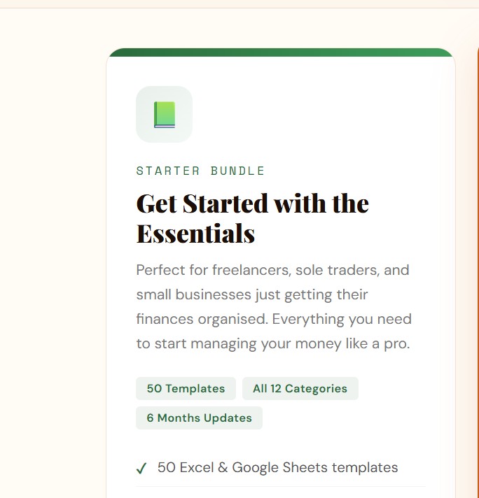 SpreadsheetsKE Starter Bundle — All 14 Excel Templates