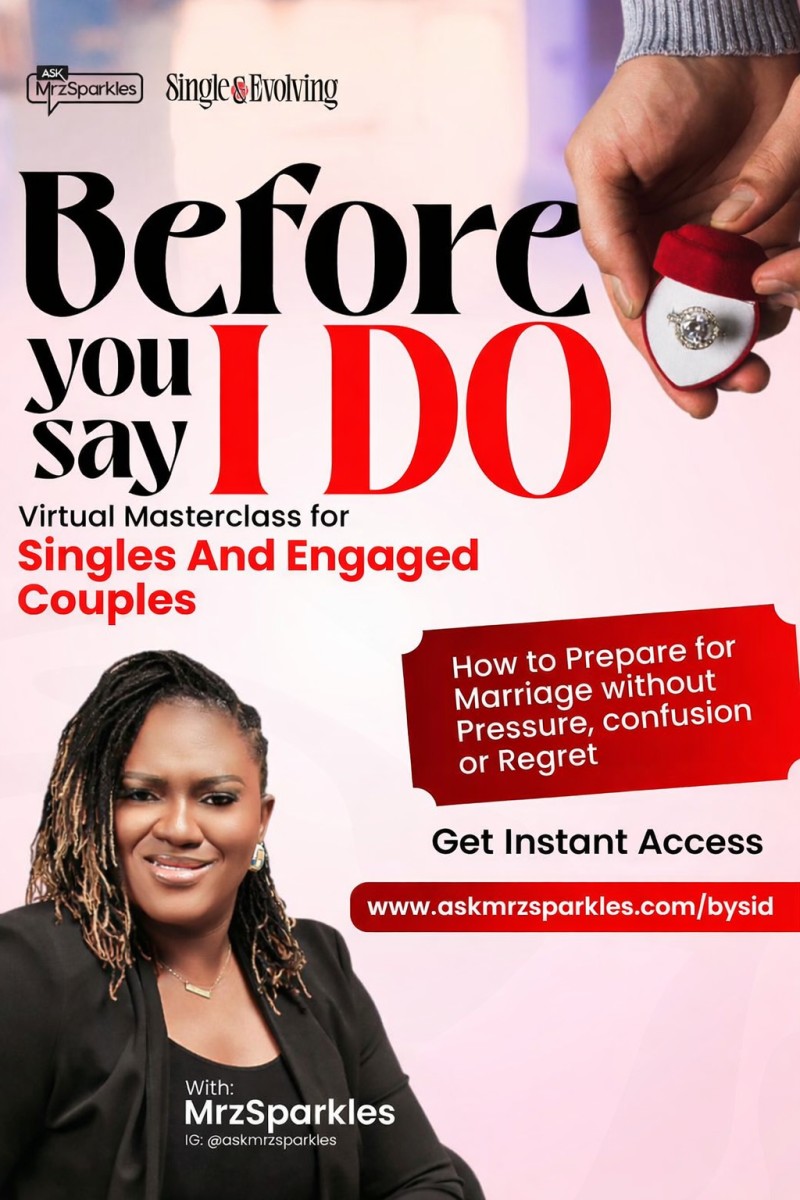 REPLAY: BEFORE YOU SAY “I DO”: Masterclass