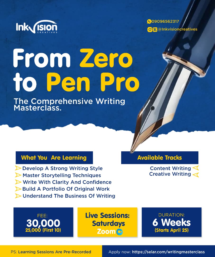 From Zero to Pen Pro: The Comprehensive Writing Masterclass