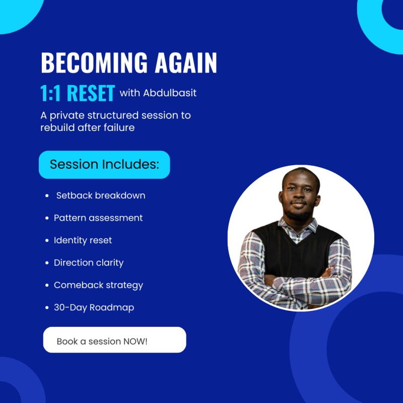 The Becoming Again 1:1 Reset