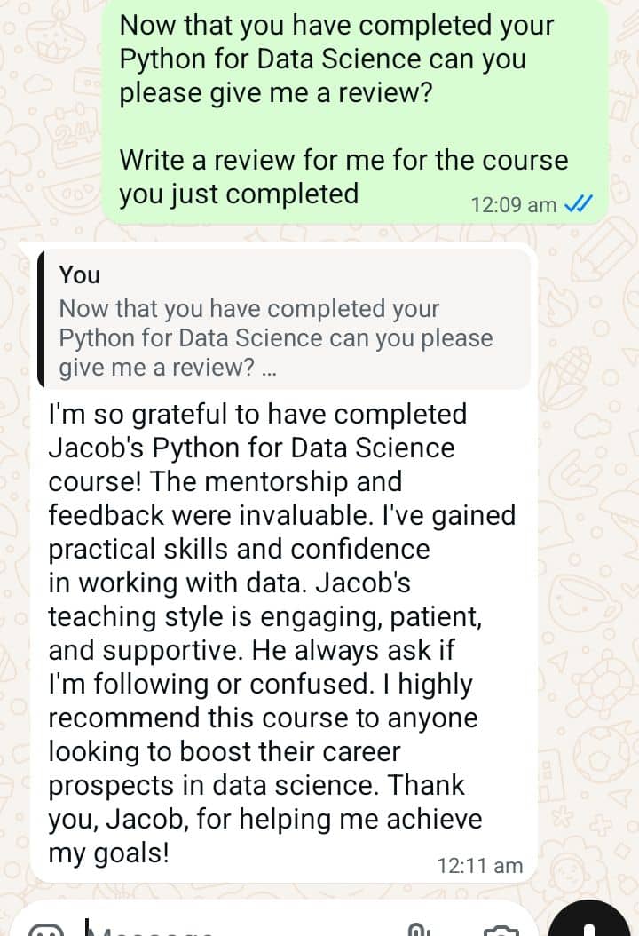 Customer review 2