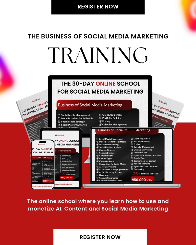 The Business of Social Media Marketing Ticket