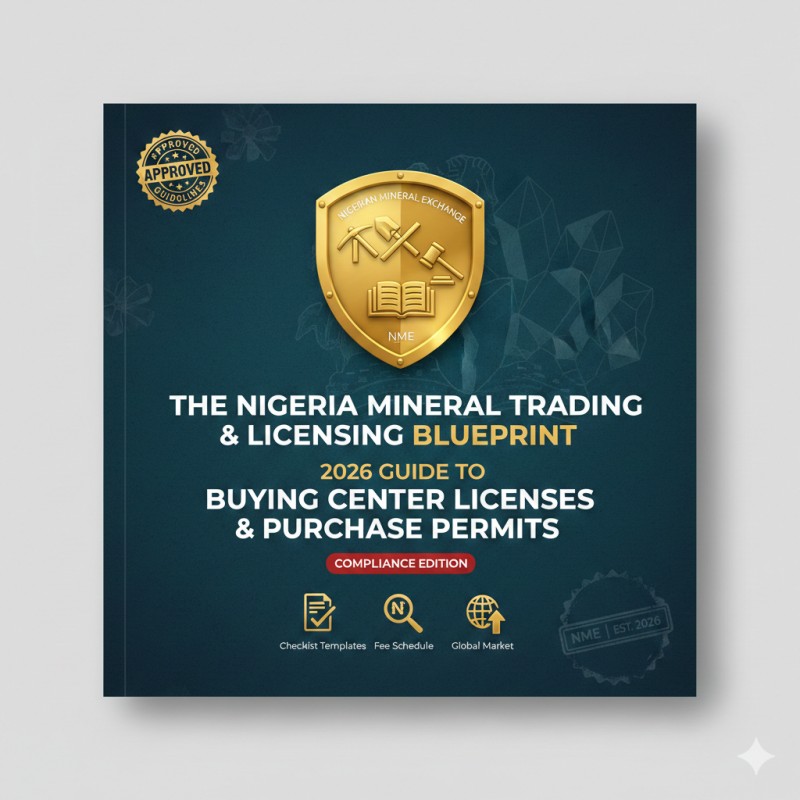 The Nigeria Mineral Trading & Licensing Blueprint: 2026 Guide to Buying Center Licenses & Purchase Permits