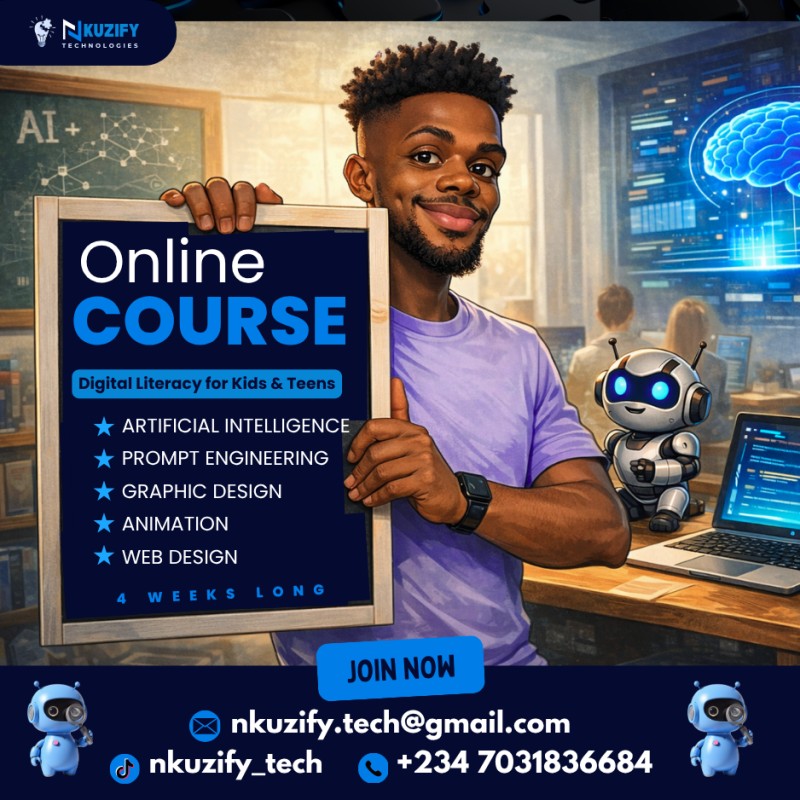 Digital Literacy Course for Kids & Teens