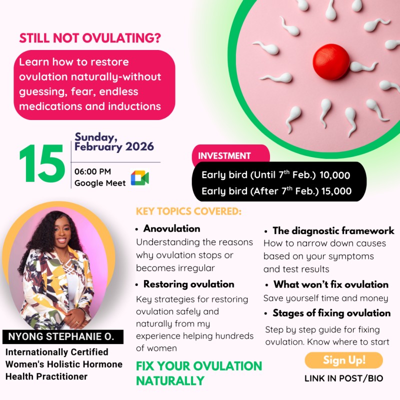 Fixing Ovulation Naturally Workshop