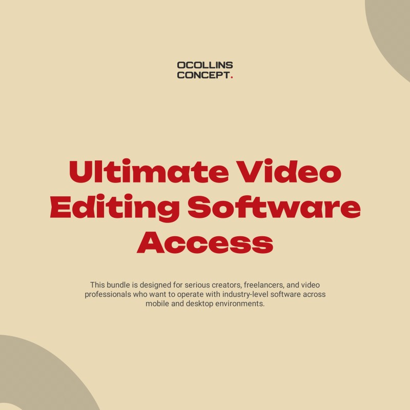 The Ultimate Video Editing Software Access Bundle