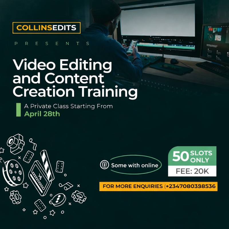 Video Editing and Content Creation Training