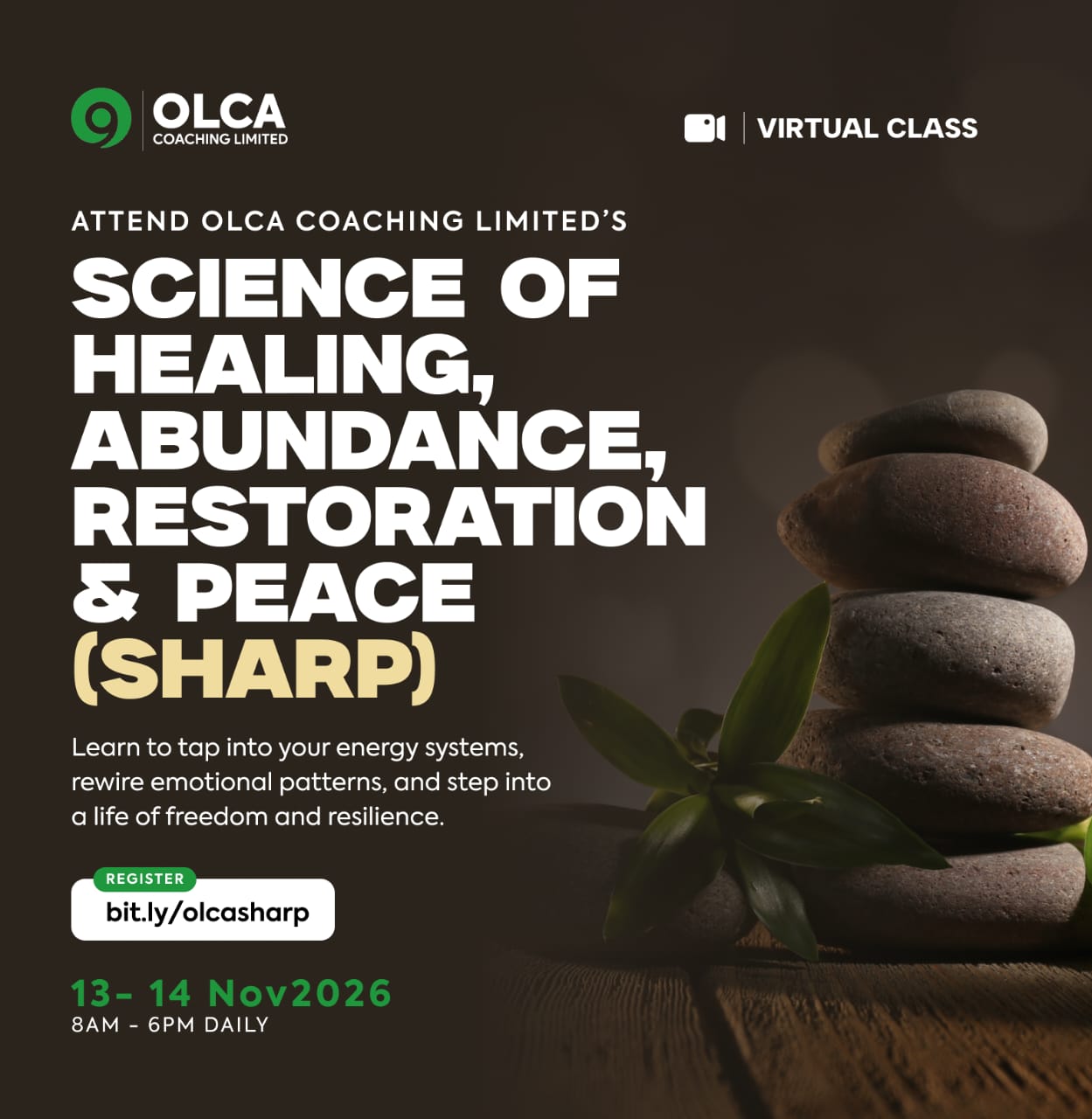 SHARP – Science of Healing, Abundance, Restoration and Peace