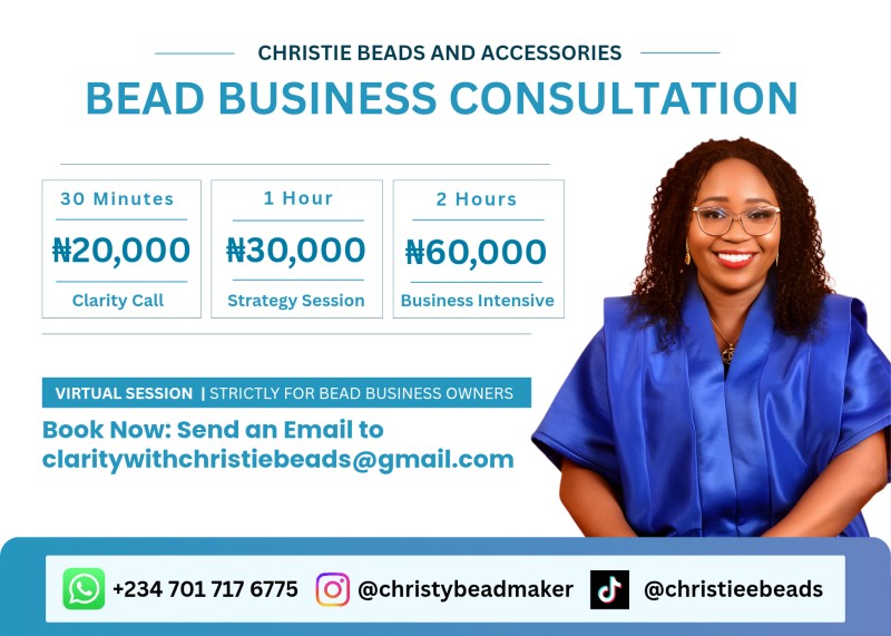 1 HOUR BEAD CONSULTATION SESSION
