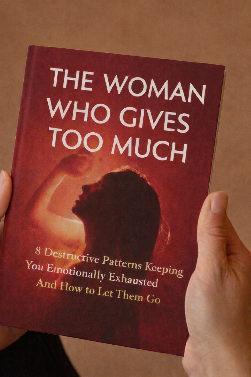 The Woman Who Gives Too Much { 8 Destructive Patterns Keeping You Emotionally Exhausted And How to Let Them Go}