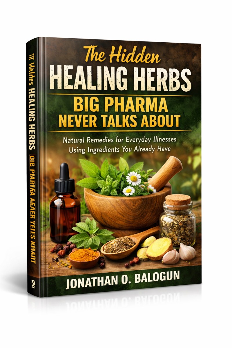 THE HIDDEN HEALING HERBS BIG PHARMA NEVER TALKS ABOUT Natural Remedies for Everyday Illnesses Using Ingredients You Already Have