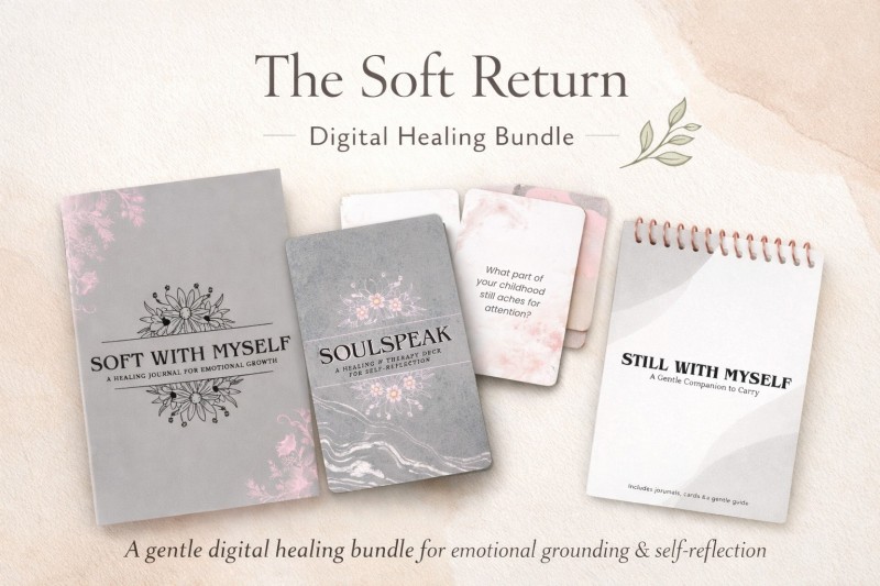 The SOFT RETURN — 4-in-1 Healing Bundle for Coming Home to Yourself