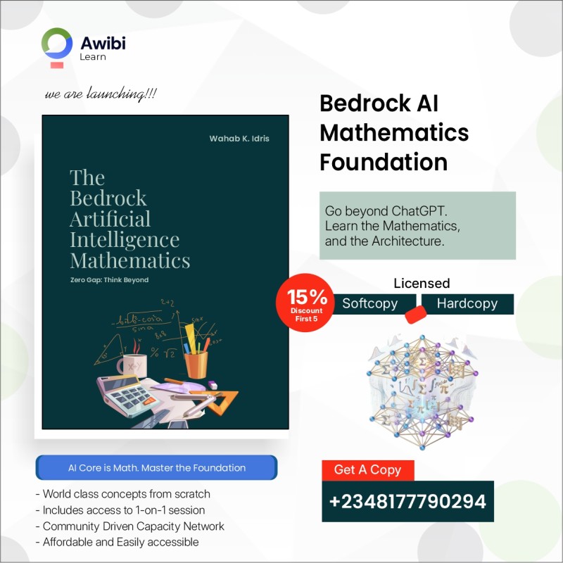The Bedrock Artificial Intelligence Mathematics