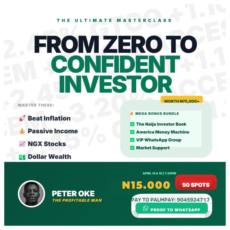 Naija Investor Masterclass: From Zero to Confident Investor