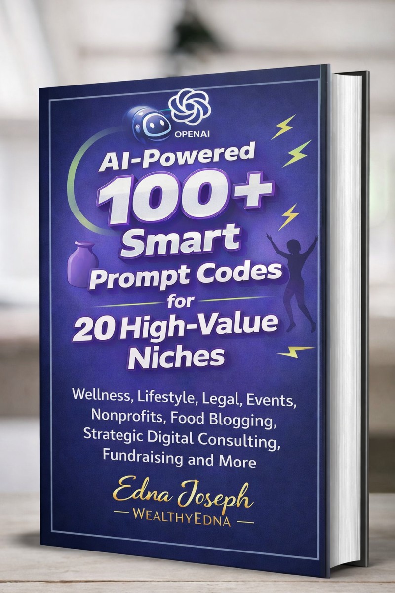 VOLUME 4: For Coaches, Service Providers & Purpose-Driven Brands. AI-Powered, 100+ Smart Prompt Codes for 20 High-Value Niches