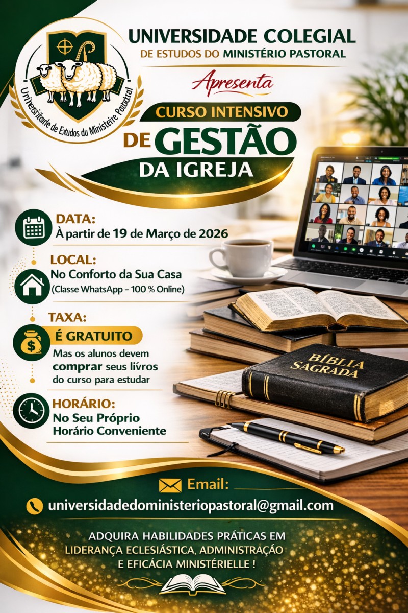 STRATEGIC CHURCH MANAGEMENT COURSE - SG