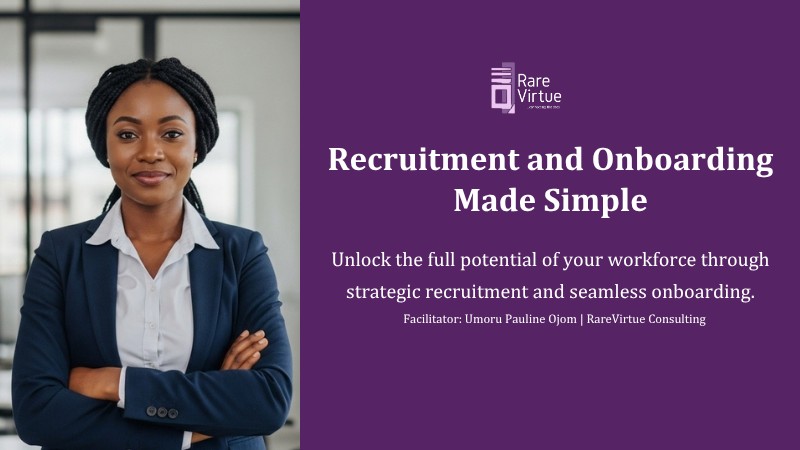 RECRUITMENT AND ONBOARDING MADE SIMPLE