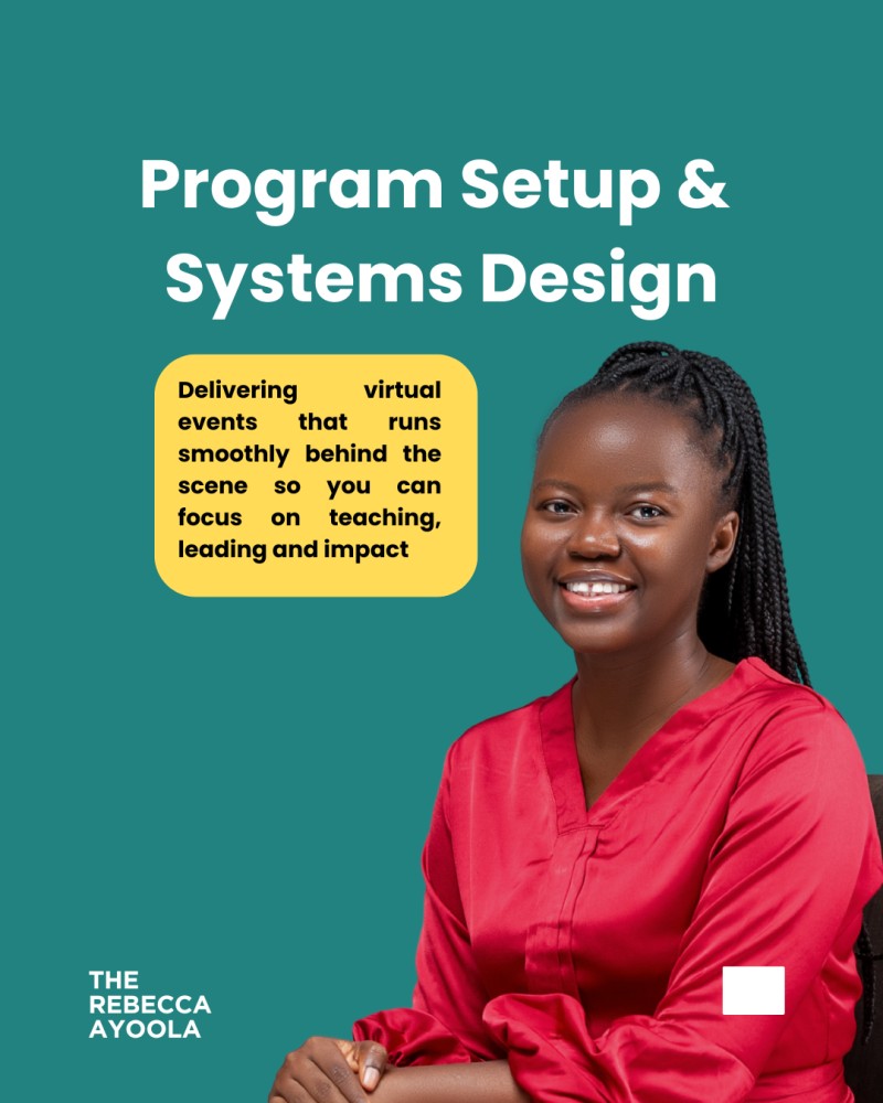Program Setup & Systems Design (Pre-Launch Only)