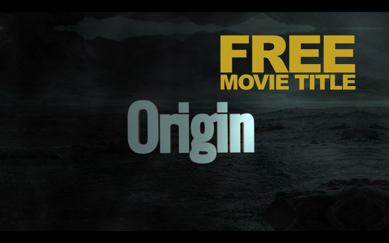 CINEMATIC MOVIE INTRO TITLE