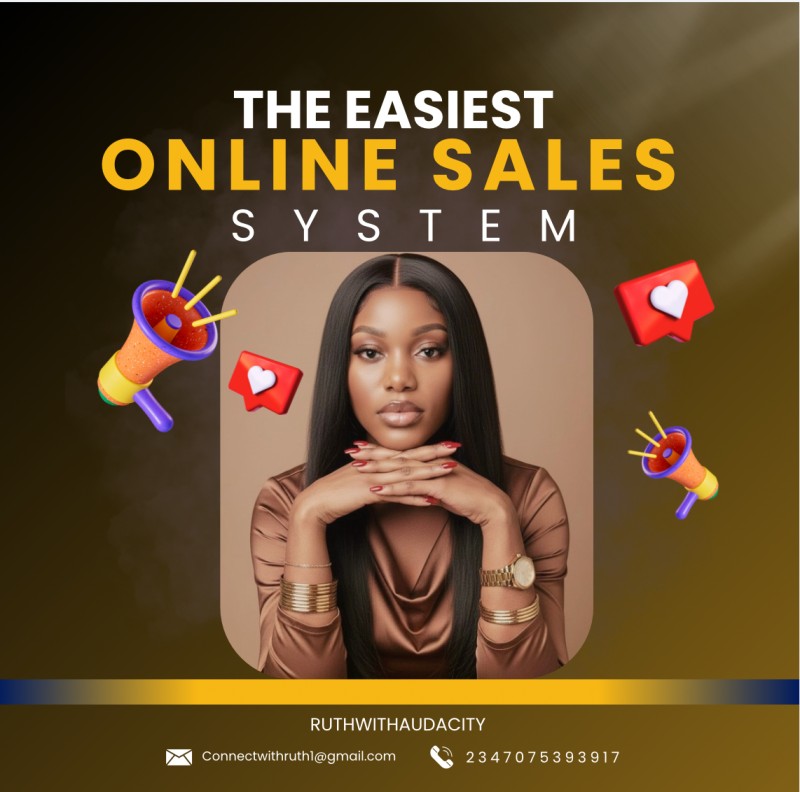 THE EASIEST ONLINE SALES SYSTEM