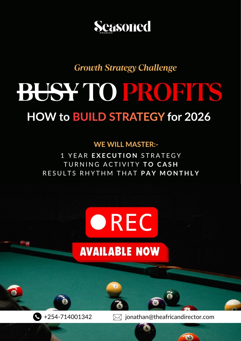 BUSY TO PROFITS - BUILD A RESULT-DRIVEN STRATEGY FOR 2026