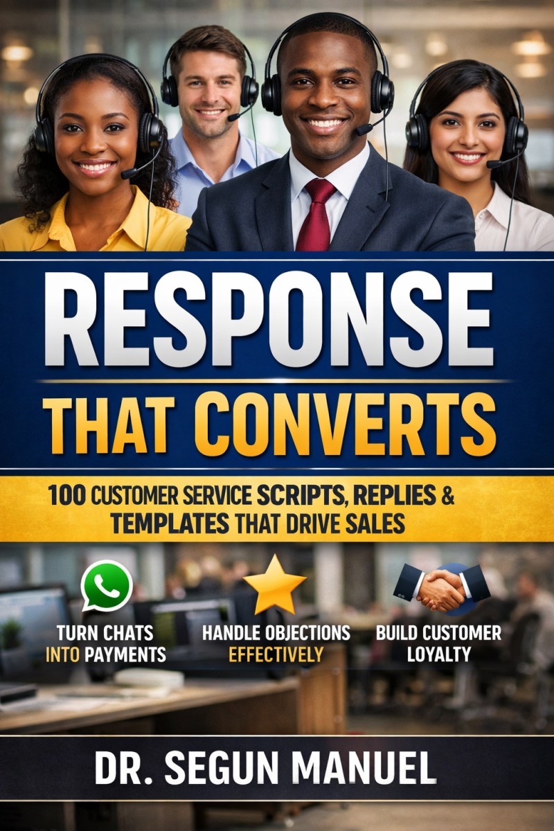 RESPONSE THAT CONVERTS - 100 Customer Service Scripts, Replies & Templates That Drive Sales (Ebook)