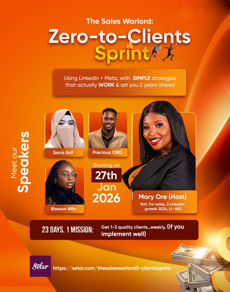 (3 times) Installmental payment for The Sales Warlord: Zero-to-Clients Sprint