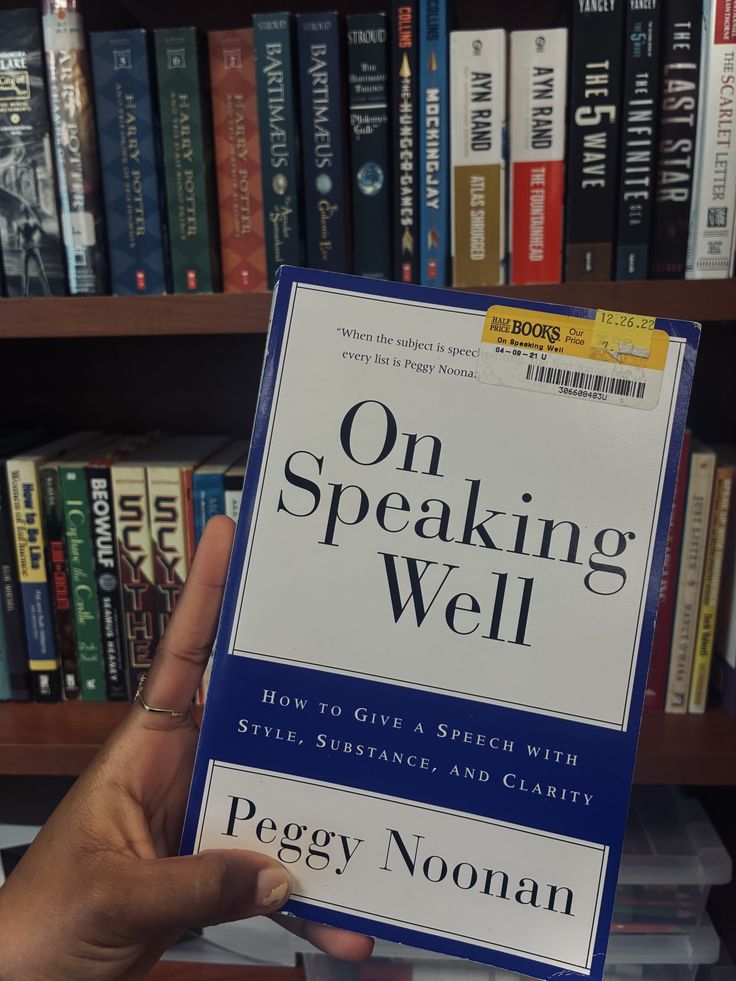 On Speaking Well by Peggy Noonan