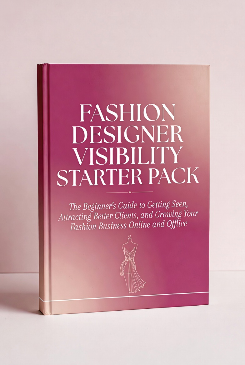 Fashion Designer Visibility Starter Pack The Practical Guide for Fashion Designers Who Are Tired of Working Hard and Staying Invisible