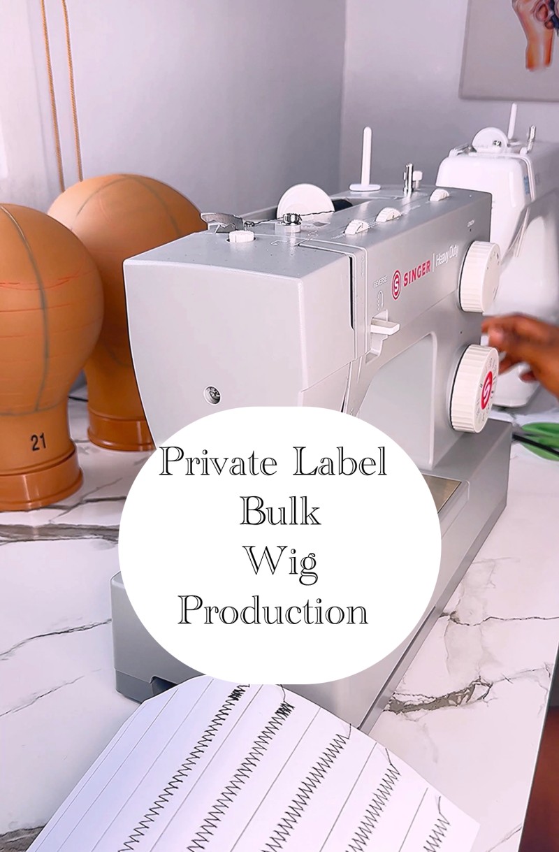 PRIVATE LABEL BULK WIG PRODUCTION
