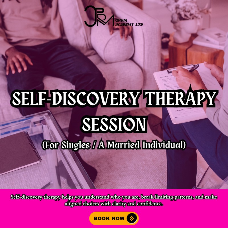 Book a 3–WEEK SELF-DISCOVERY THERAPY PROGRAM
