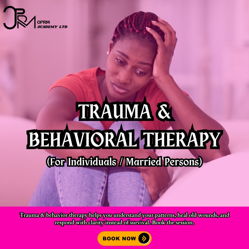 Book Individual Therapy ( A Healing & Trauma Recovery Program )