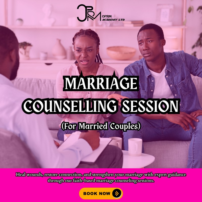 Book Marriage Counseling Session ( For Married Couples Only )