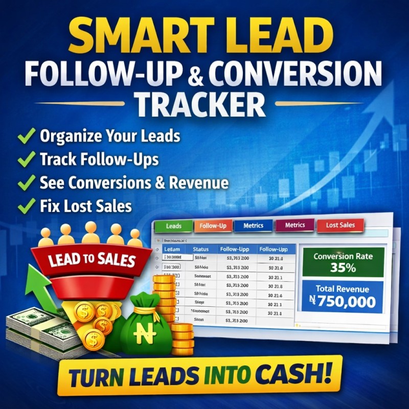 Automatic Lead Follow-Up & Conversion Tracker