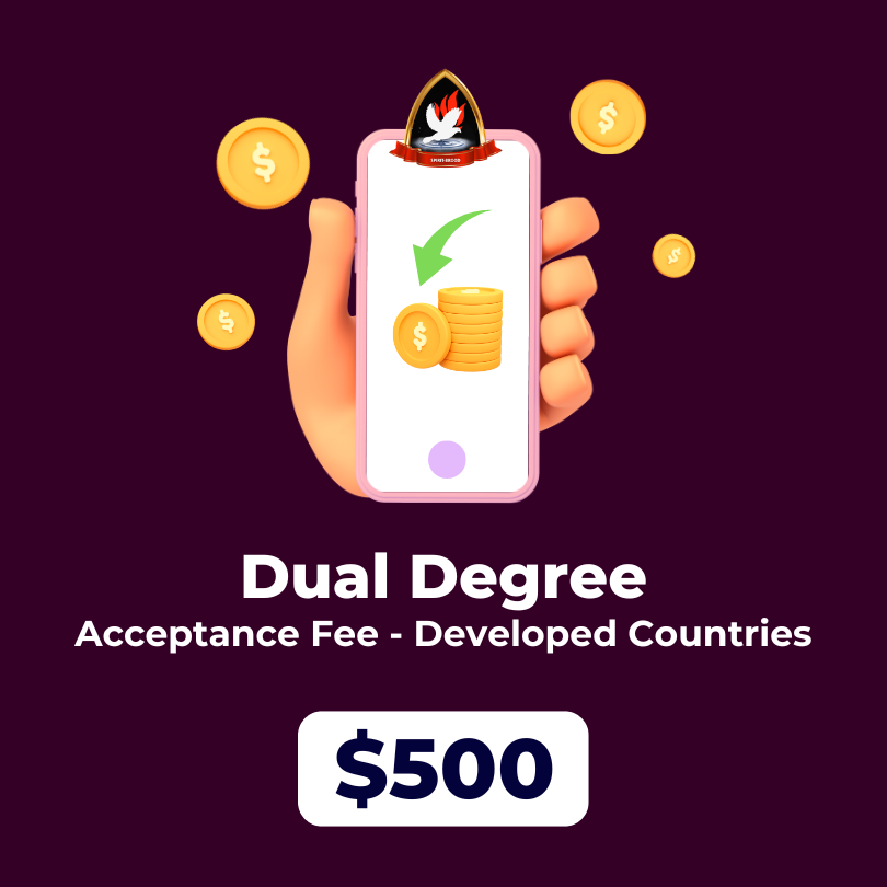 Dual-Degree Acceptance Fee - Developed Countries